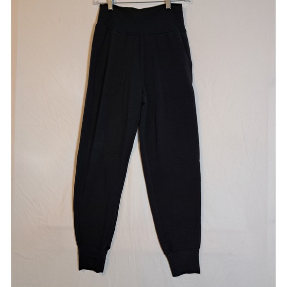 Athleta Pants - Athleta Women's Black Joggers‎ Size XSMALL  High Rise pockets